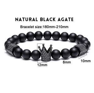 Stone Crown Bracelet