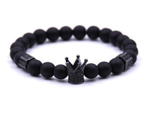 Stone Crown Bracelet