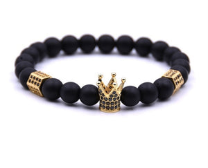 Stone Crown Bracelet