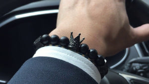 Stone Crown Bracelet